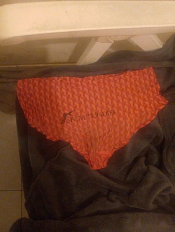 Getragene Hotpants