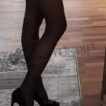 Getragene schwarze Strapse – Queen’s Choice #01