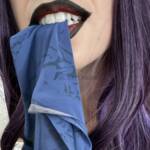 BH & Slip Set blau/schwarz/orange