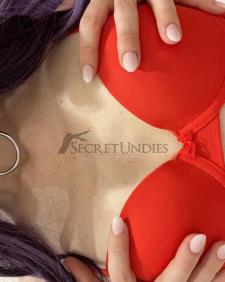 Roter BH mit Spitzenbund ❤️‍🔥