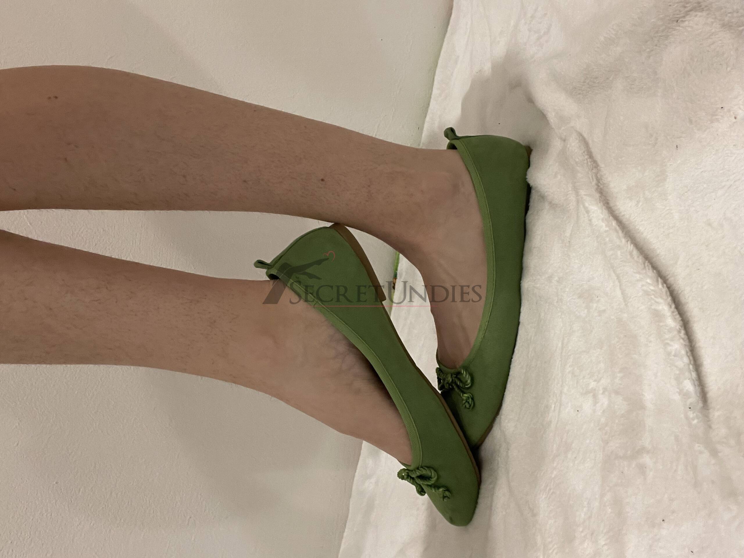 Grüne Ballerinad Tamaris 💚 4 Grüne Ballerinad Tamaris 💚 – Bild 4