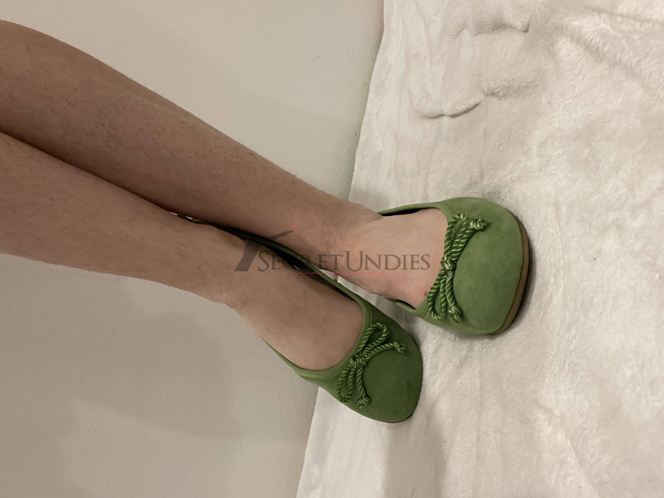 Grüne Ballerinad Tamaris 💚 2 Grüne Ballerinad Tamaris 💚 – Bild 2