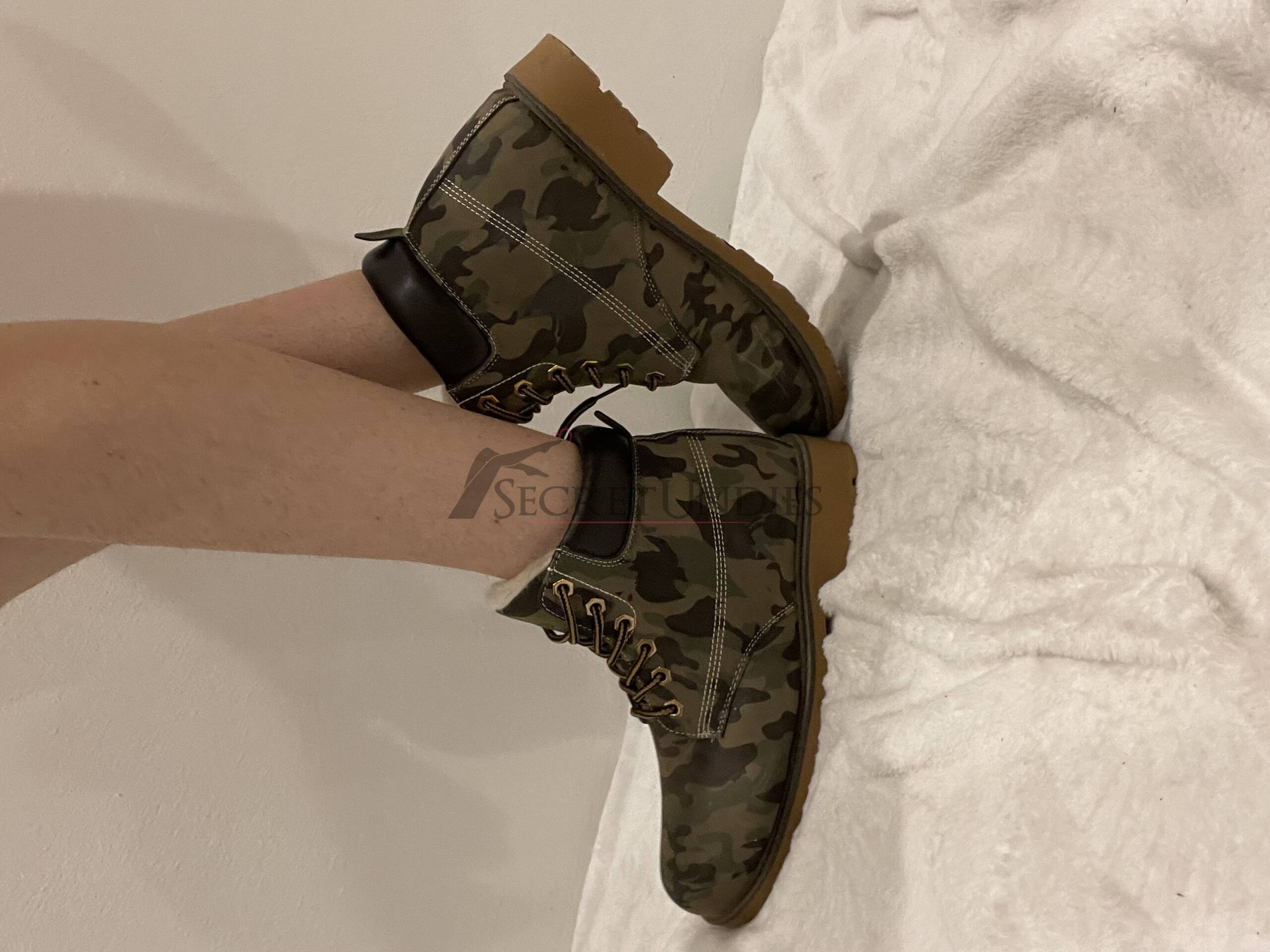 Winterboots Camouflage 🤎💚🖤 Colloseum 4 Winterboots Camouflage 🤎💚🖤 Colloseum – Bild 4