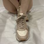 Michael Kors Turnschuhe Roségold