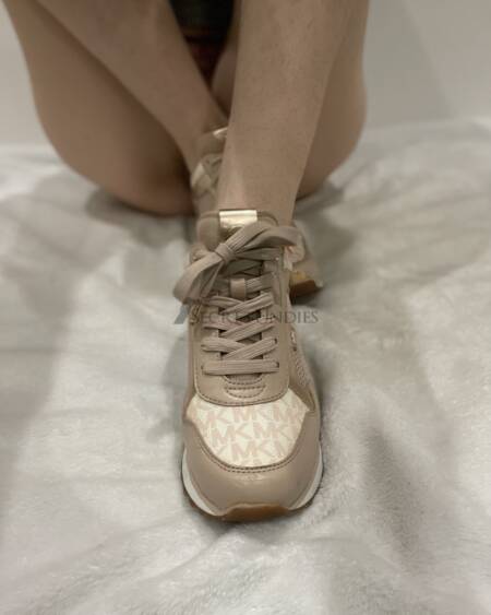 Michael Kors Turnschuhe Roségold