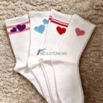 Süße Söckchen mit Herzen 2 Süße Söckchen mit Herzen