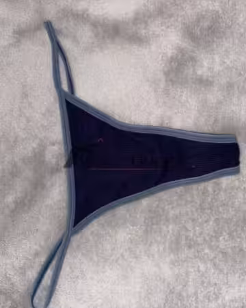 Kategorie getragene Jeans & Hosen kaufen 23 Dunkelblauer Tanga