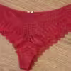 Sexy String in der Farbe Bordeaux