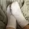 Getragene Sneaker-Socken – weich, nah und authentisch
