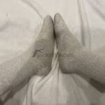 Weiße Wollsocken sehr schmutzig 4 Weiße Wollsocken sehr schmutzig