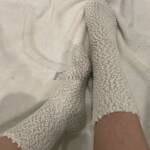 Weiße Wollsocken 2.0