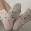 Süße Punktesocken