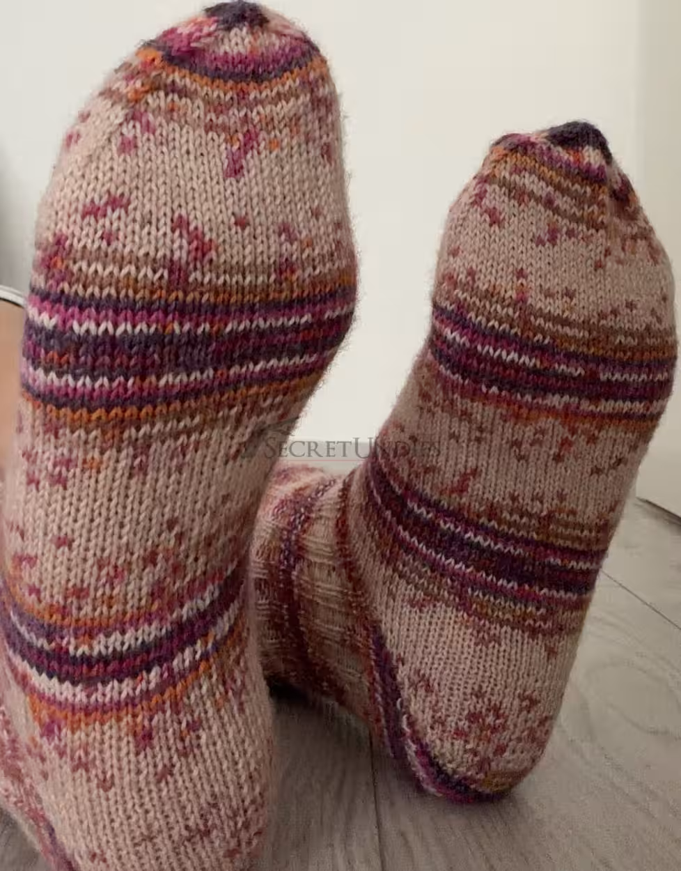 Kuschelsocken (5 Abende getragen) – Bild 3