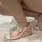 Blumige Trachtenschuhe im Converse-Stil 5 Blumige Trachtenschuhe im Converse-Stil