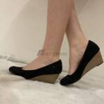 Schwarze Ballerinas Graceland