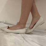 Weiße Ballerina Högl 6 Weiße Ballerina Högl