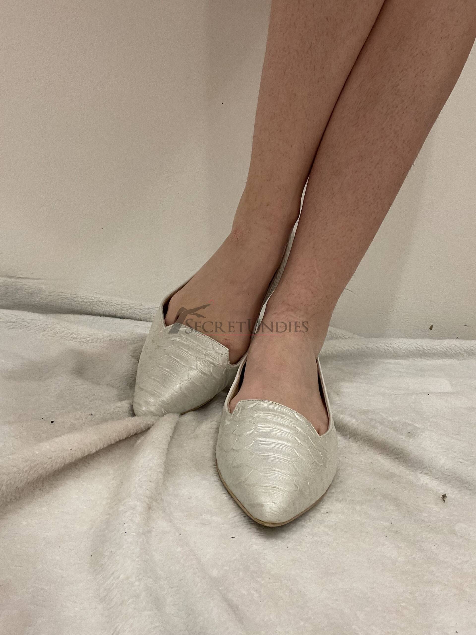 Weiße Ballerina Högl 3 Weiße Ballerina Högl – Bild 3