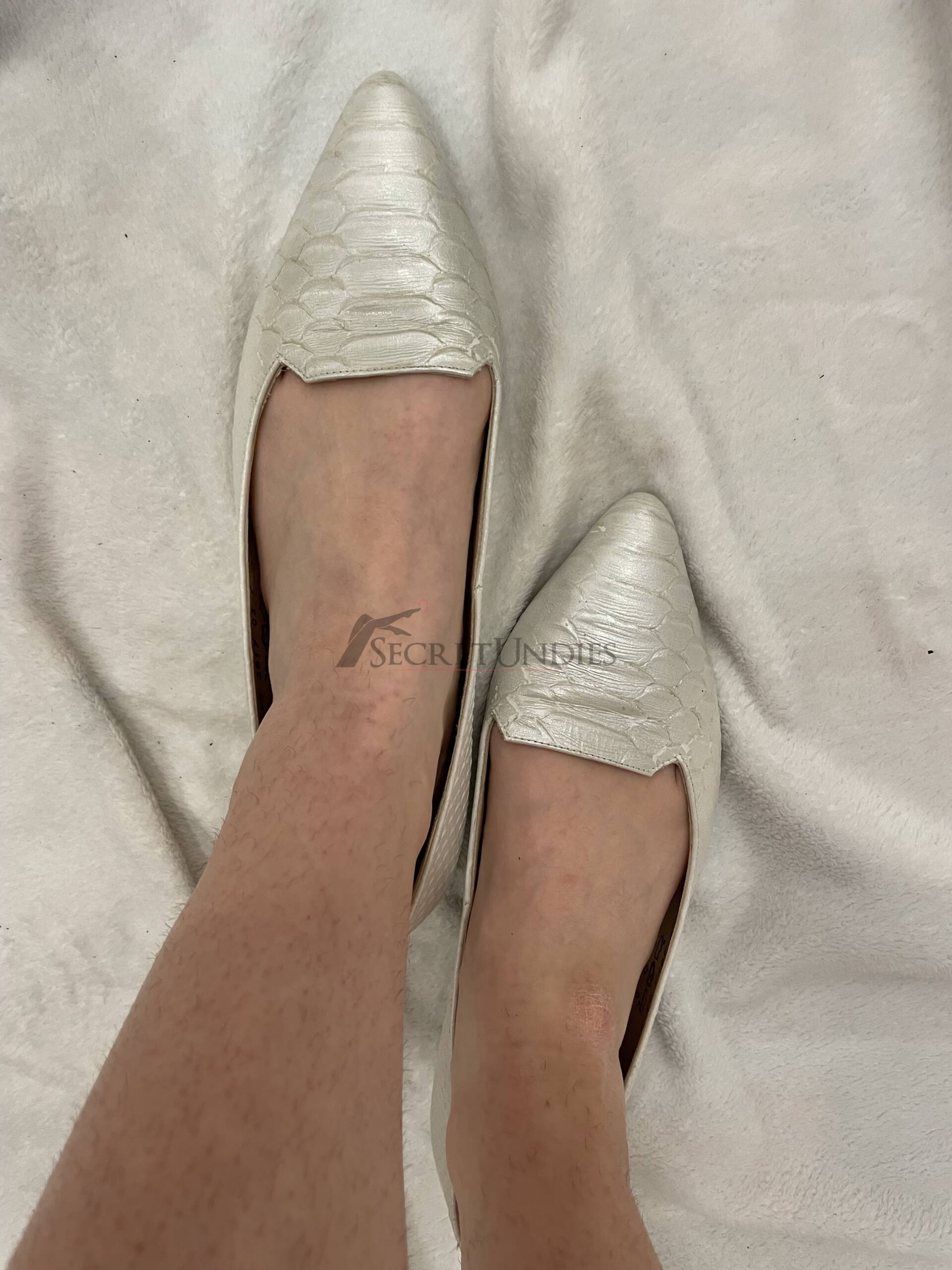 Weiße Ballerina Högl 4 Weiße Ballerina Högl – Bild 4