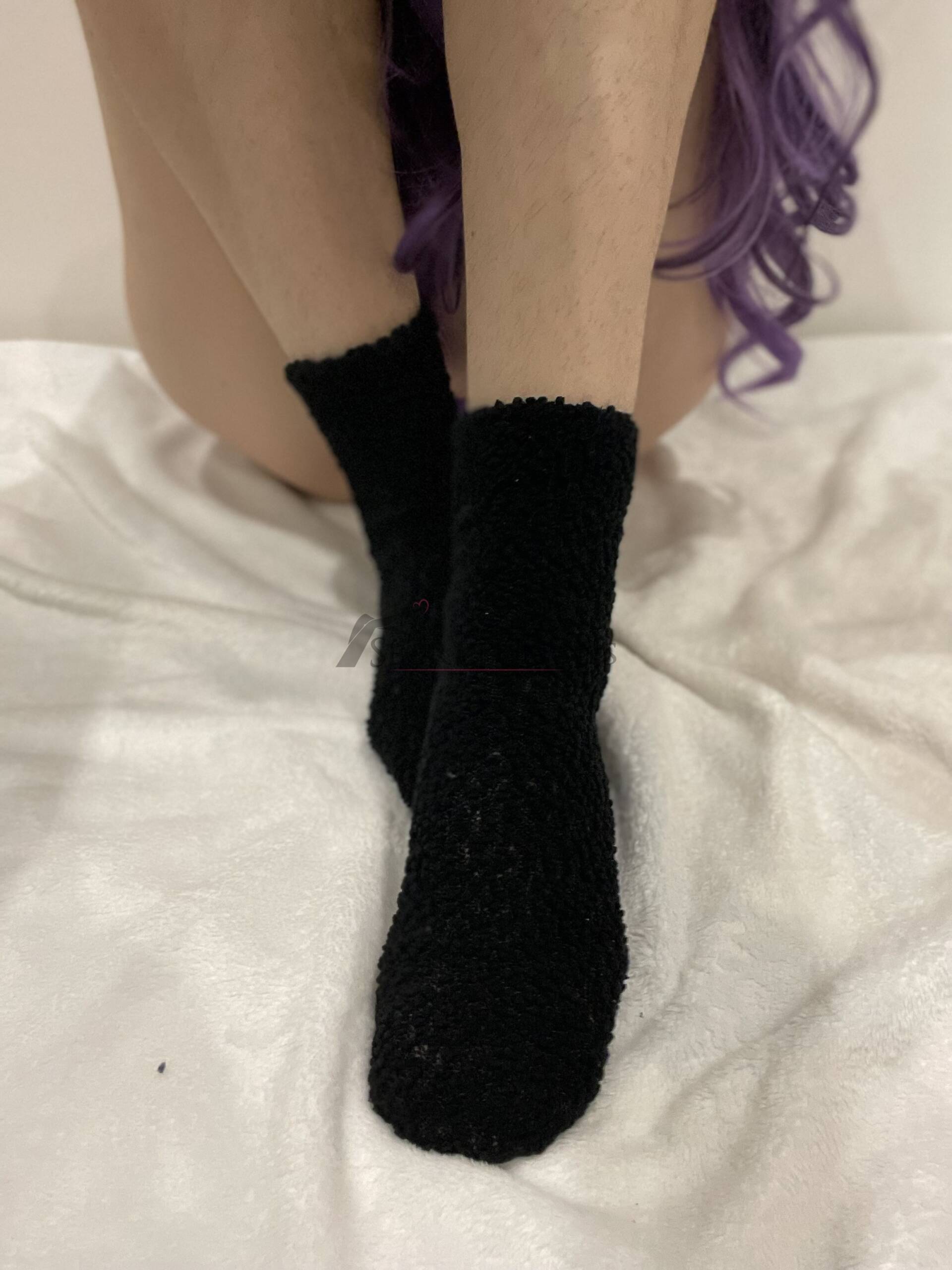 Schwarze Wollsocken 2.0 🖤 2 Schwarze Wollsocken 2.0 🖤 – Bild 2