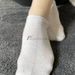 Socken weiß „nur der“