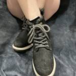 Schwarze Winterboots - Fila