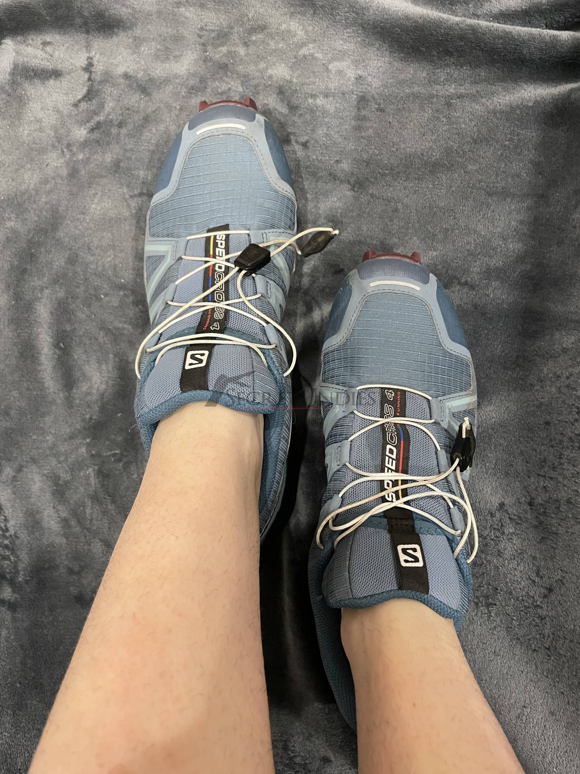 Türkis-blaue Sportschuhe - Salomon 3 Türkis-blaue Sportschuhe - Salomon – Bild 3