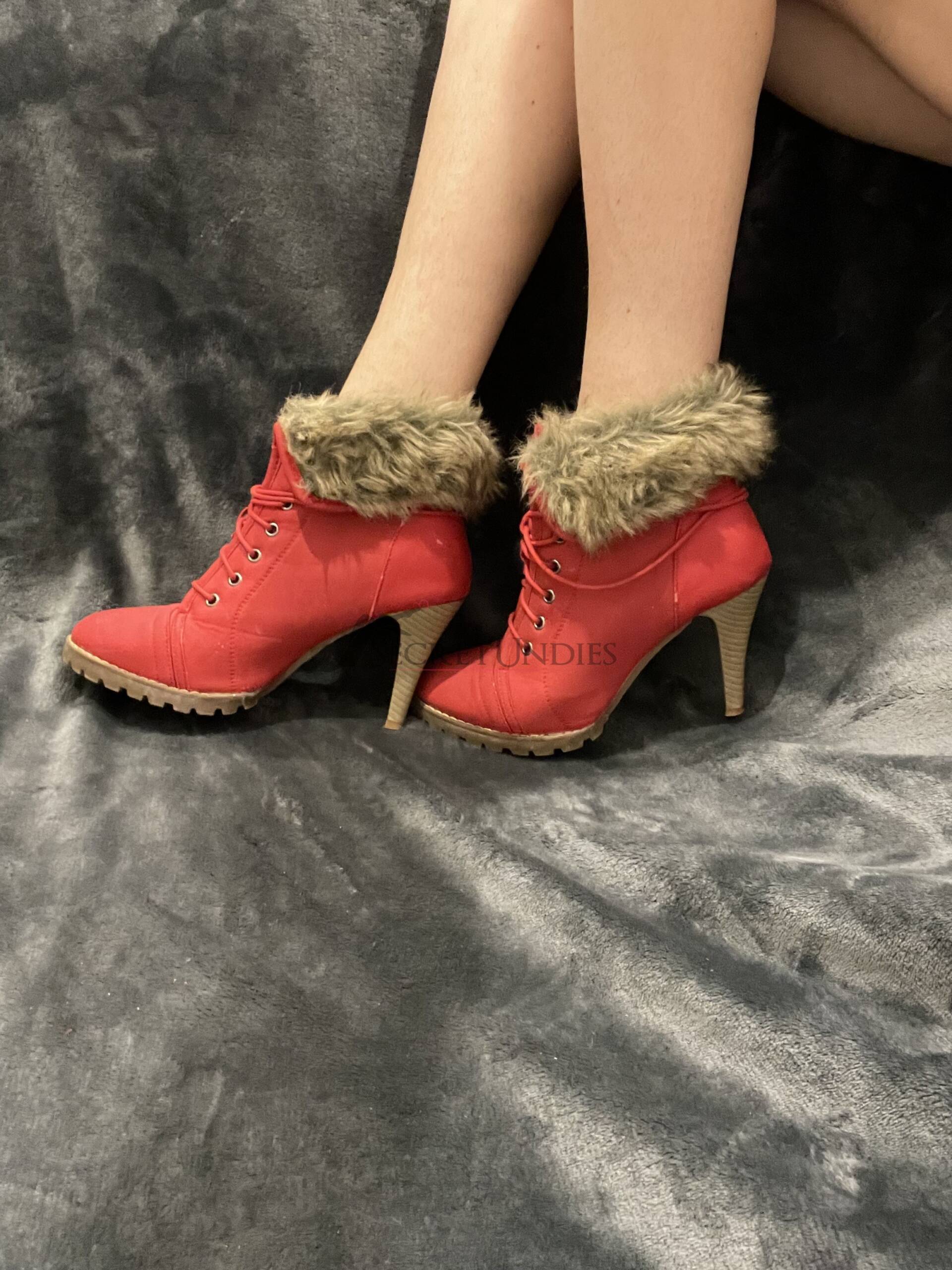 Stiefeletten rot 3 Stiefeletten rot – Bild 3