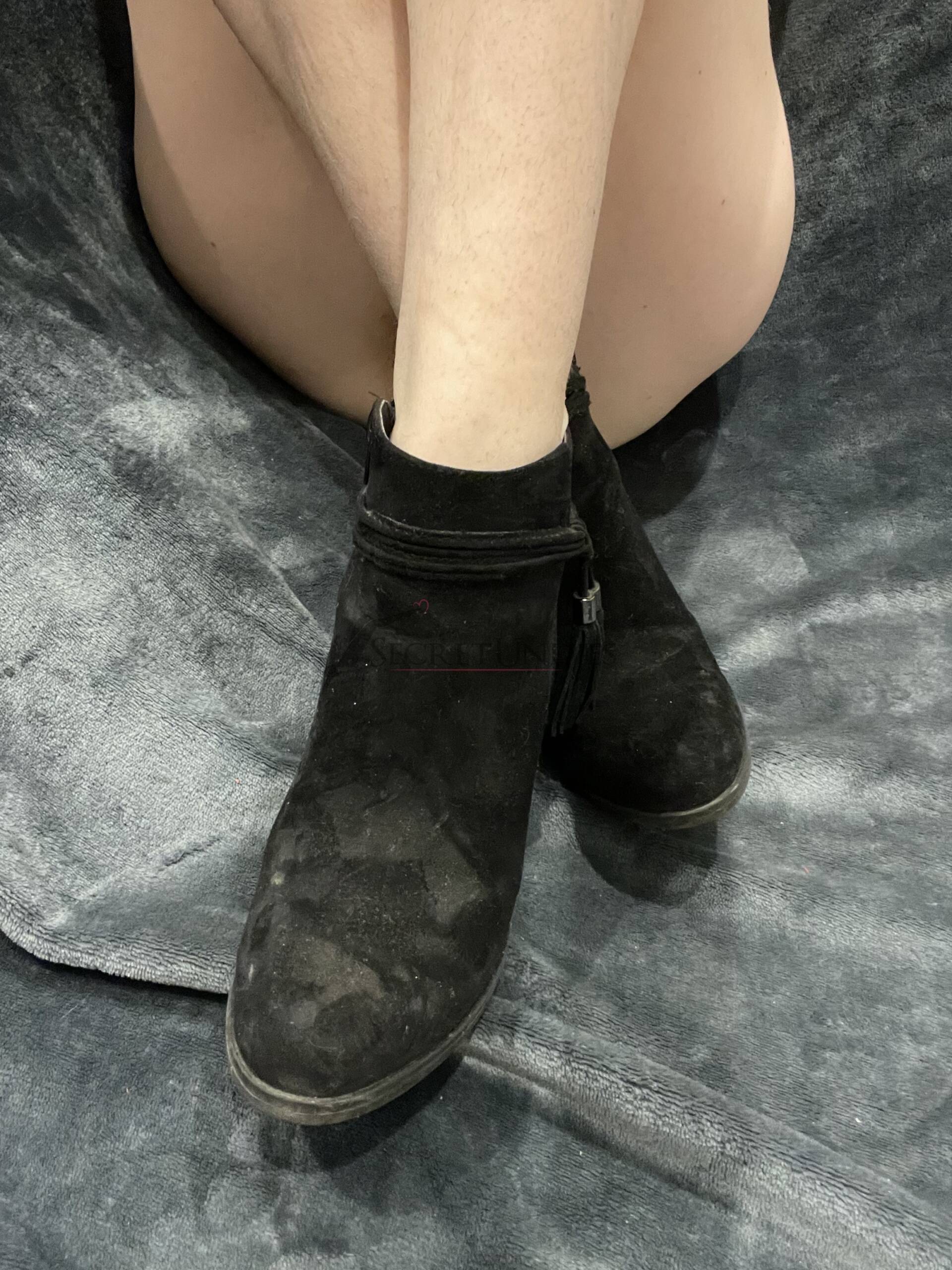 Schwarze kurze Boots 2 Schwarze kurze Boots – Bild 2