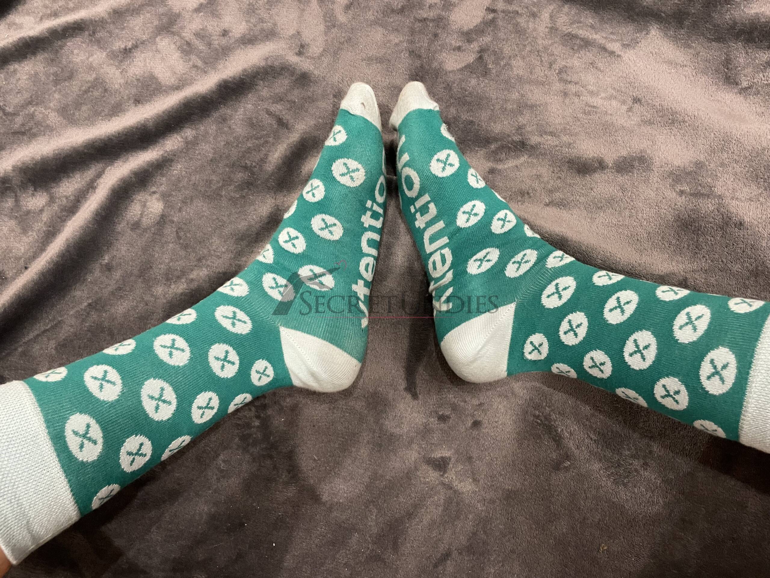 Türkise Socken 1 Türkise Socken – Bild 2