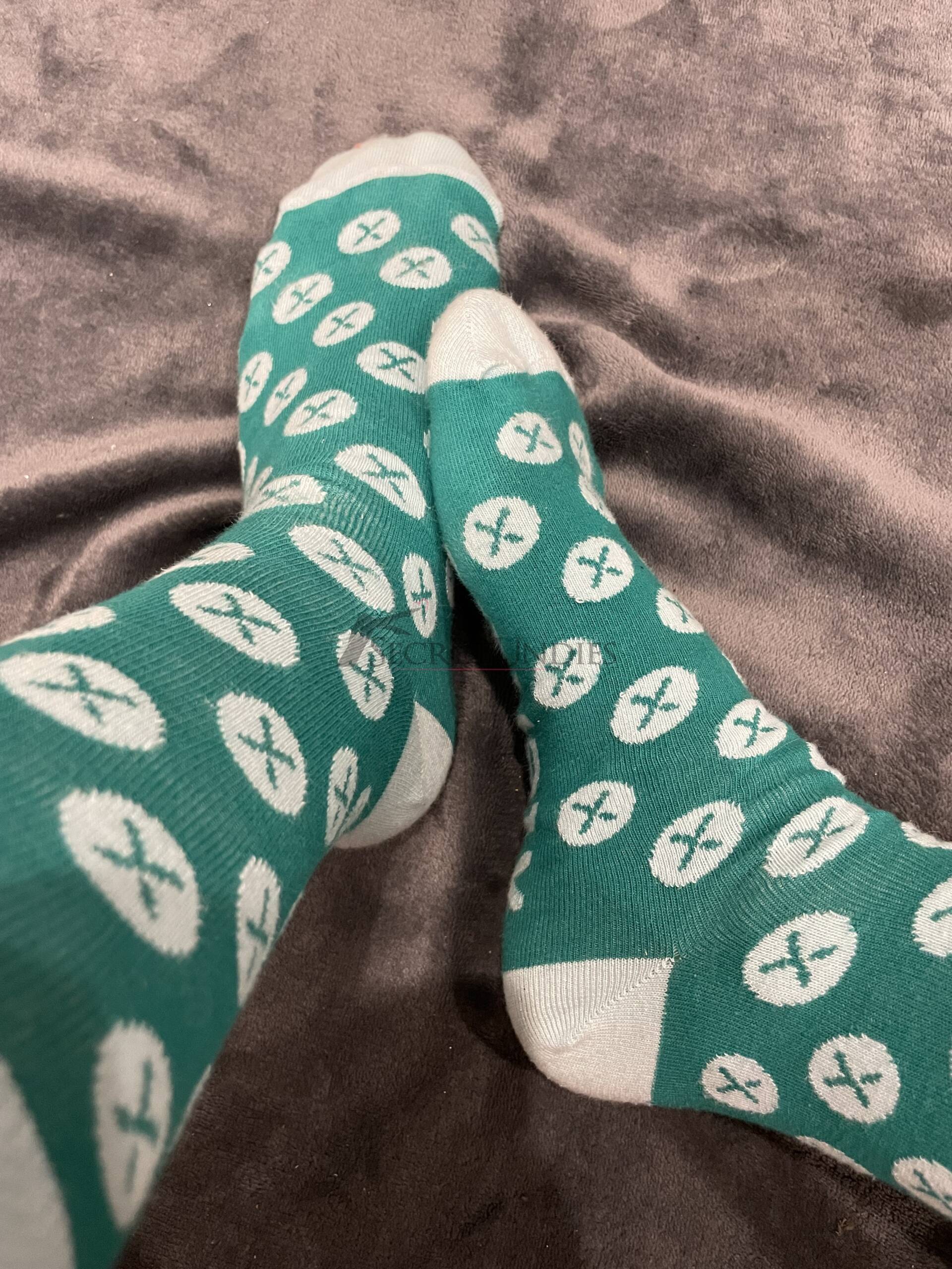 Türkise Socken 2 Türkise Socken – Bild 3