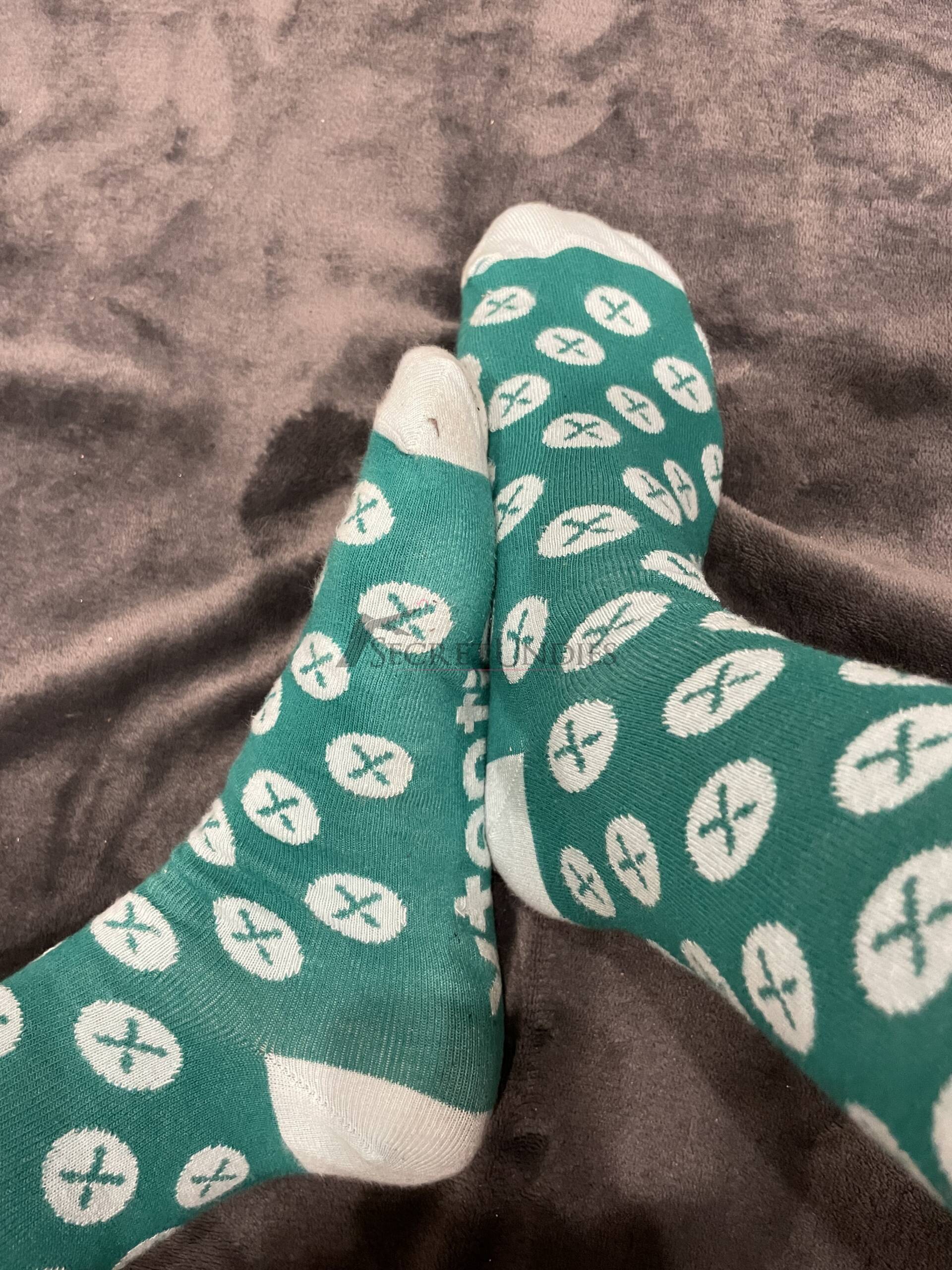 Türkise Socken 3 Türkise Socken – Bild 4