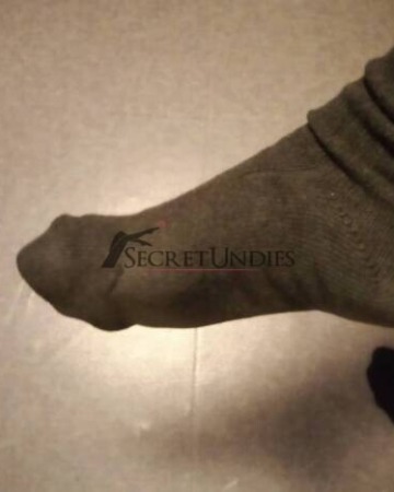 Getragene socken