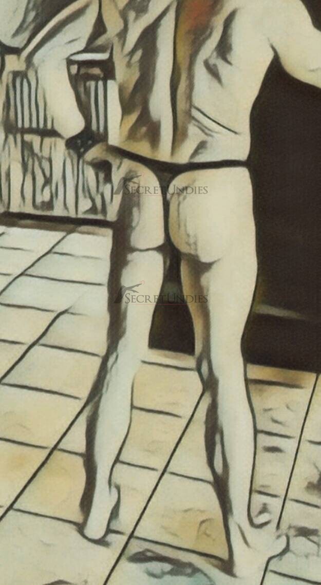 Ehemaliges Herren Dessous Model für Dich Veredelt