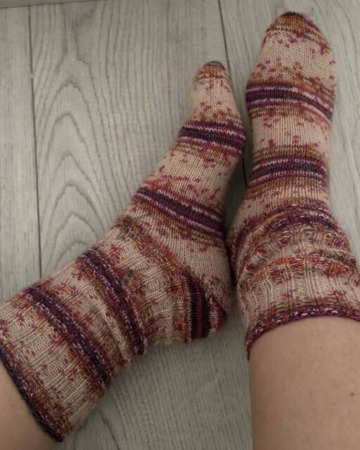 Kuschelsocken (5 Abende getragen)