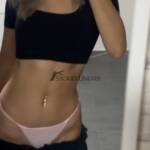 Rosaner Slip oft getragen