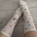 Süße Punktesocken