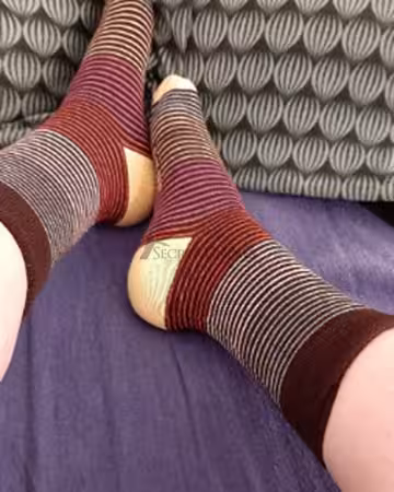 Kategorie getragene Jeans & Hosen kaufen 15 Süße gestreifte Socken