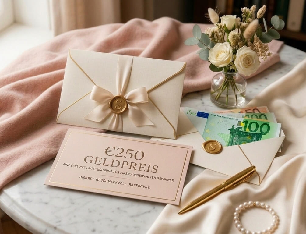 Sorteo: 250 € gewinnen!