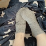 getragene Sneakersocken 4 getragene Sneakersocken