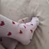 Socken mit herz