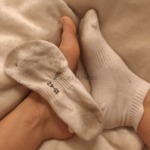 2 Tage getragene weiße Sneaker Socken - im Alltag und beim intensiven Sport