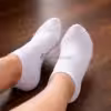 Getragene Socken