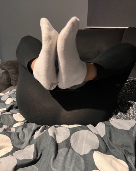 Weiße Sneaker Söckchen