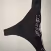 Schwarzer Calvin klein String -2 Tage getragen