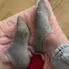 Getragene Socken