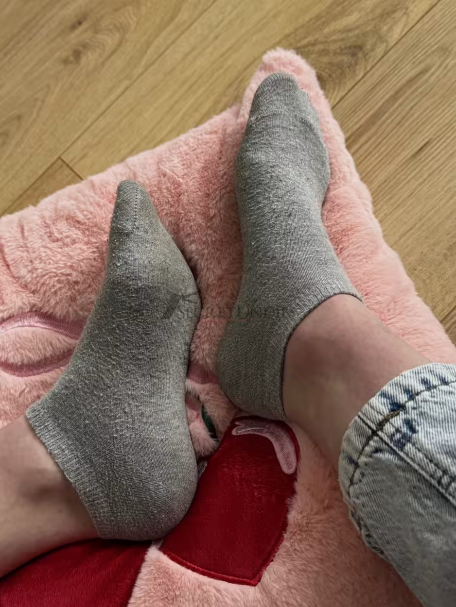 Getragene Socken – Bild 2