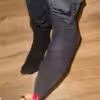 24 Stunden getragene Socken