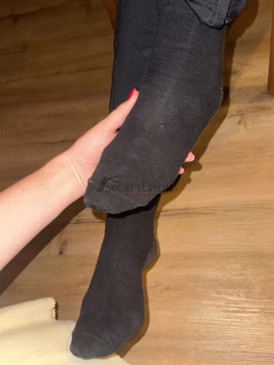 24 Stunden getragene Socken