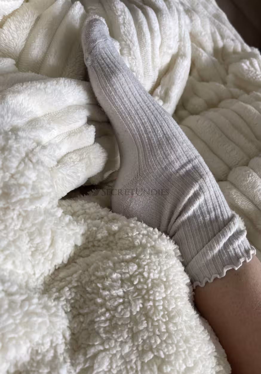 Socken mit Rüschen – Bild 2