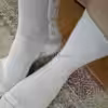 Socken weiß